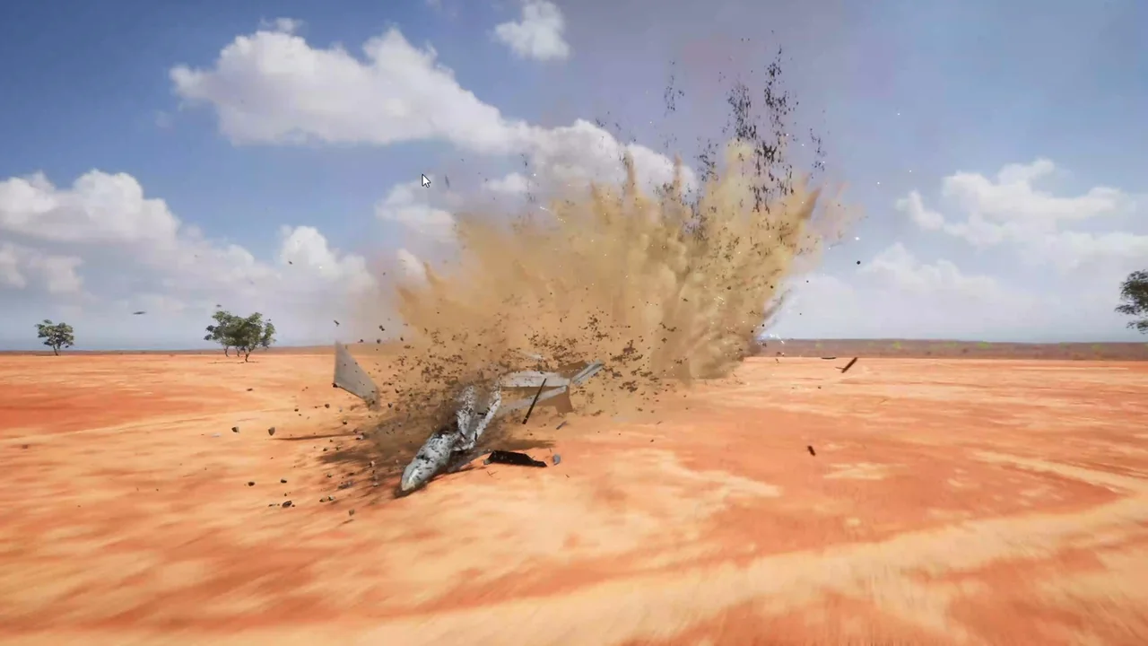 Plane Crash VFX