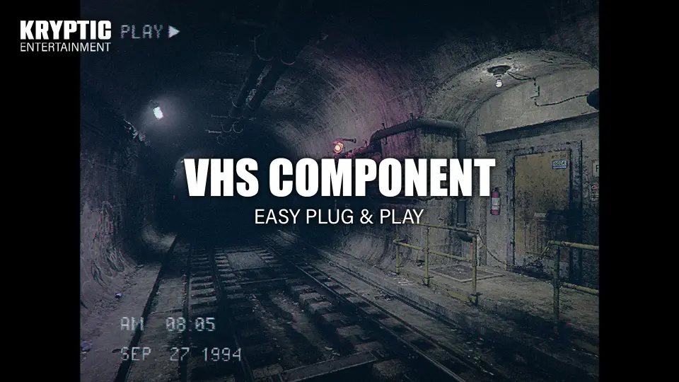 VHS Component - (Easy Plug & Play)