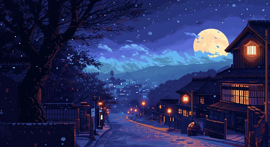 2D Pixel Scene 3