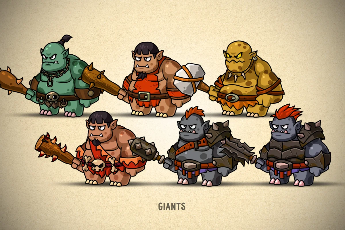 Fantasy Monsters Animated [Megapack]
