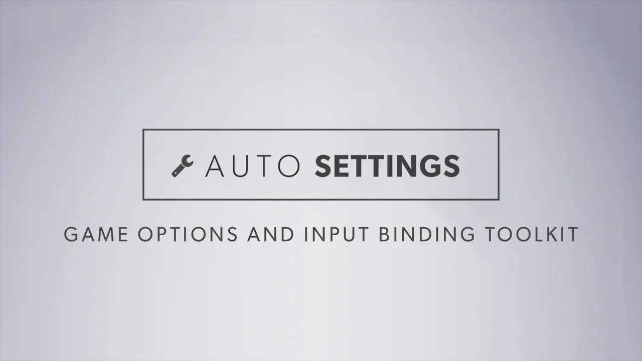 Auto Settings