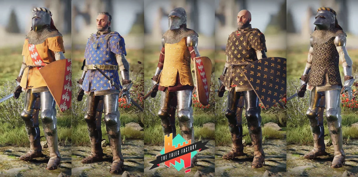Knighthood: Photoscanned Customizable Knight
