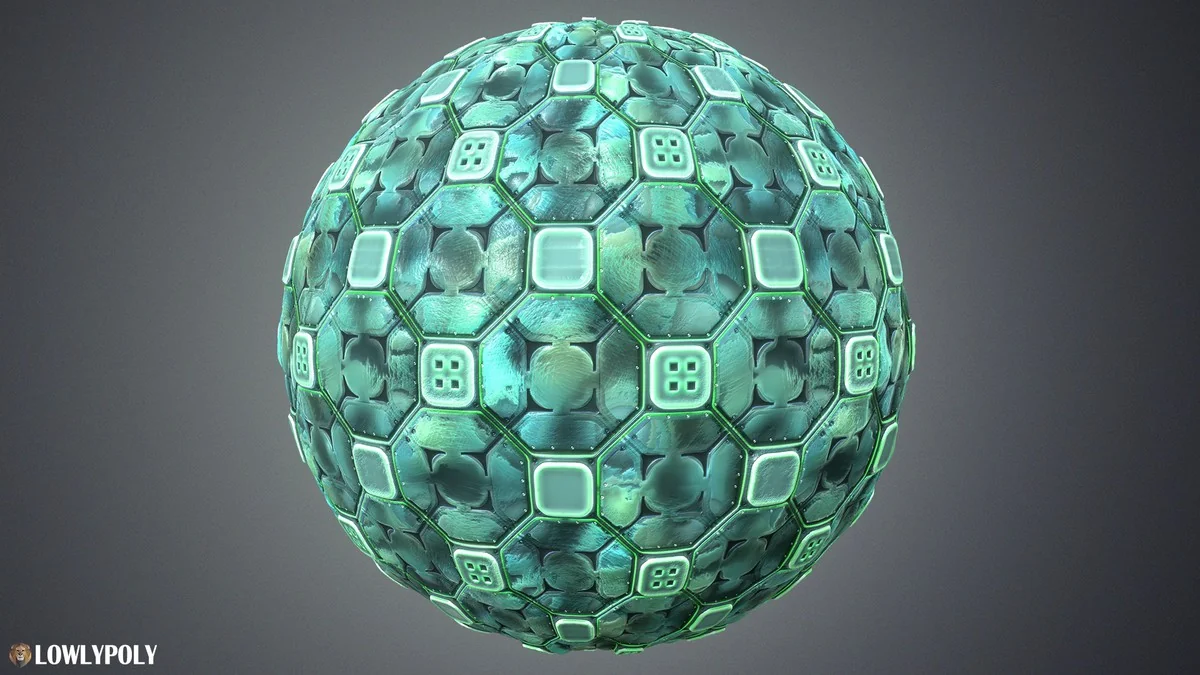 Sci-fi Vol.93 - Hand Painted Textures