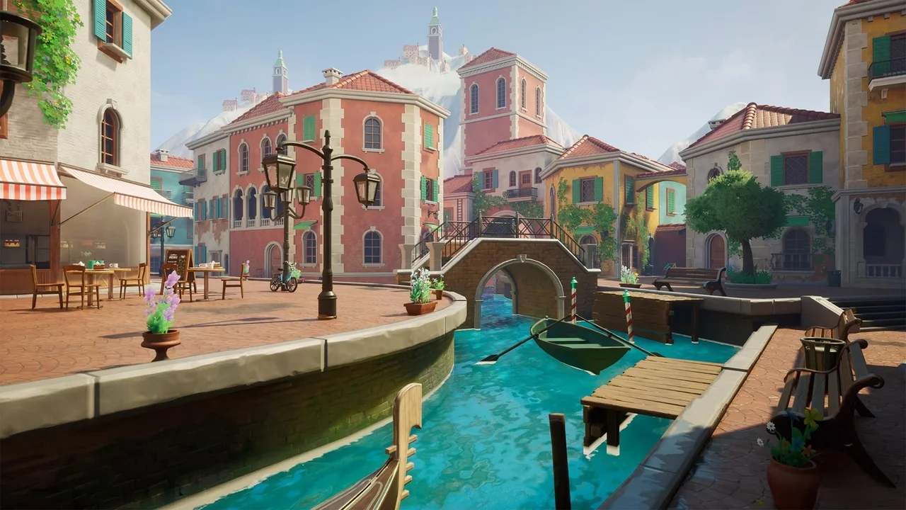 Stylized Italian Town ( Village Italian Town Stylized Italian Village Stylised )