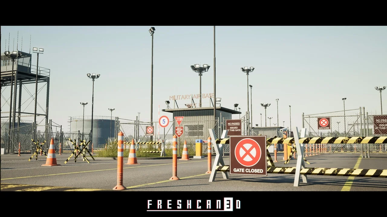 Military Airport (Military Base, Military Props, Military )