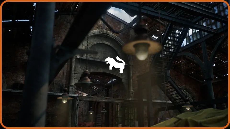 Victorian Market in Abandoned Factory Building ( Victorian Market Abandoned )