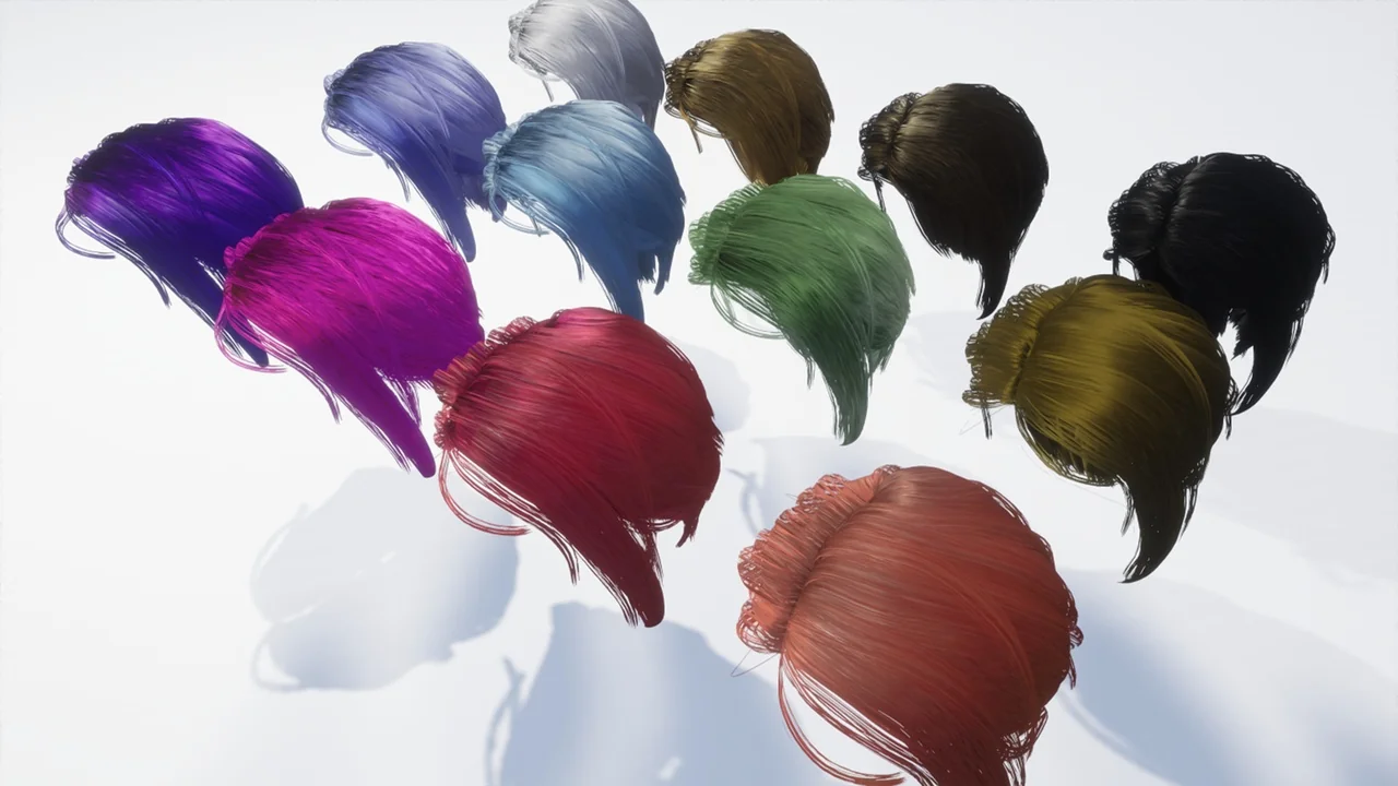 Stylised Hair Shader