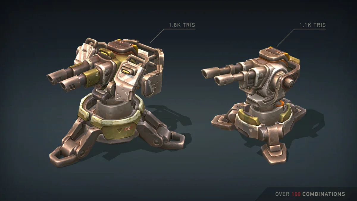 Sci-Fi Turret Constructor