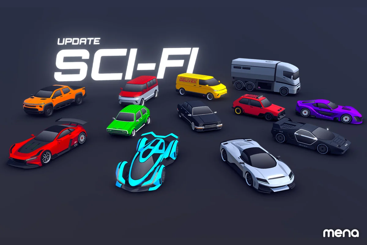 ARCADE: Ultimate Vehicles Pack - Low Poly Cars