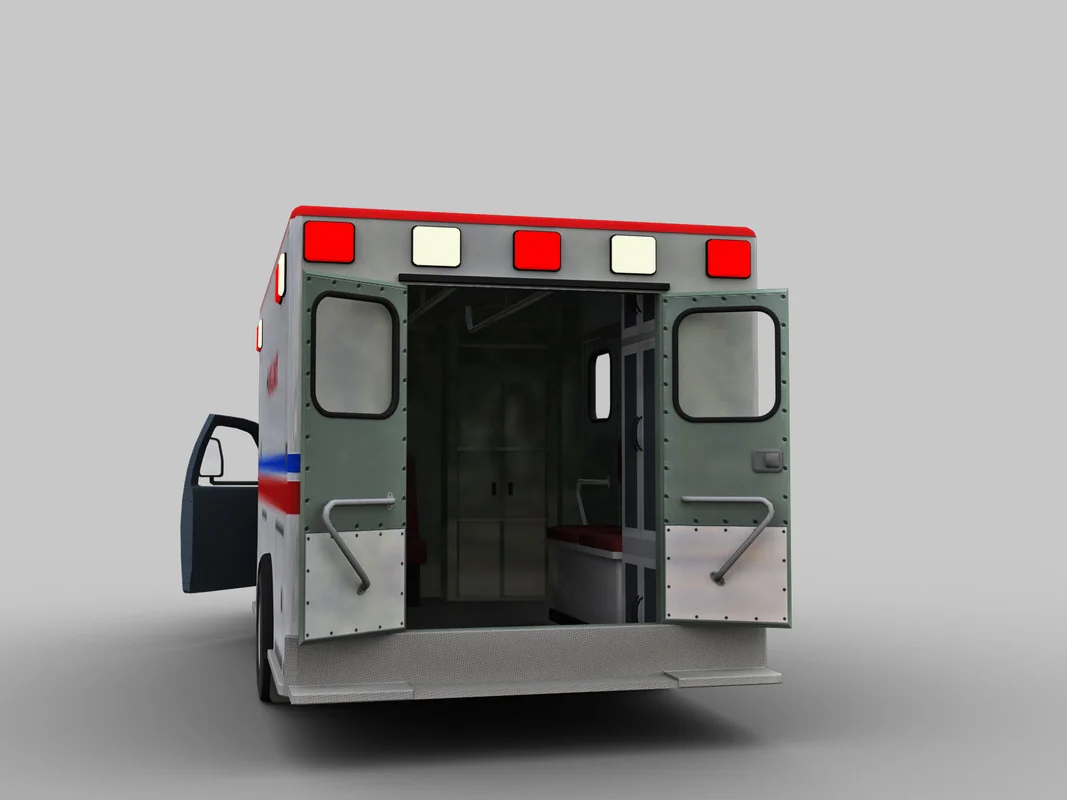 Ambulance with Interior