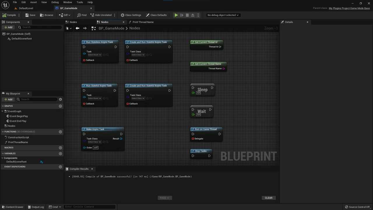 Async Blueprints Extension