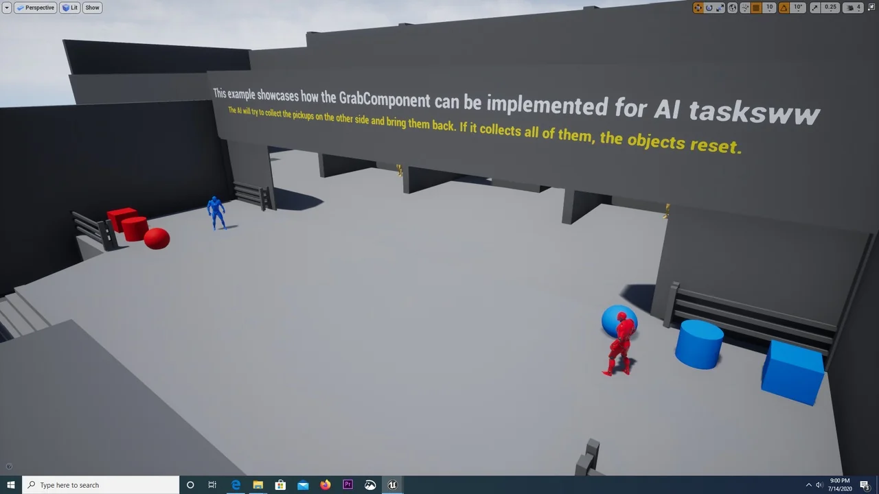 Grab Component System