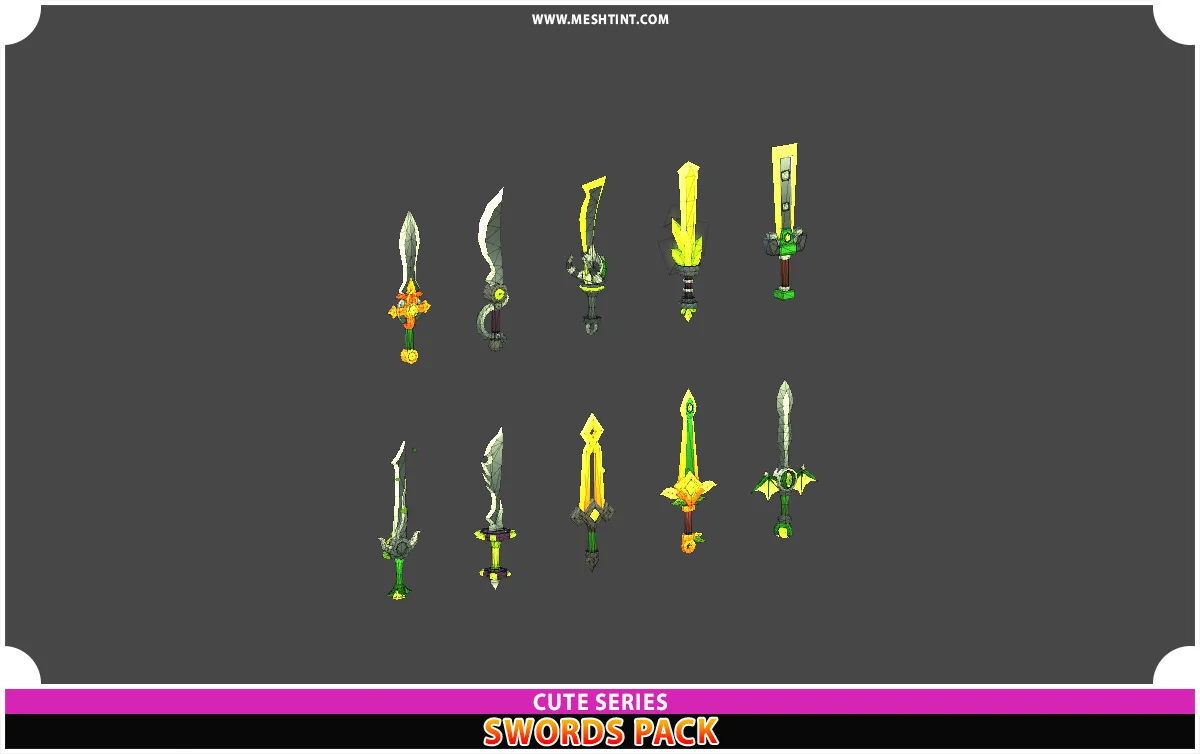 Swords Pack Cute Series