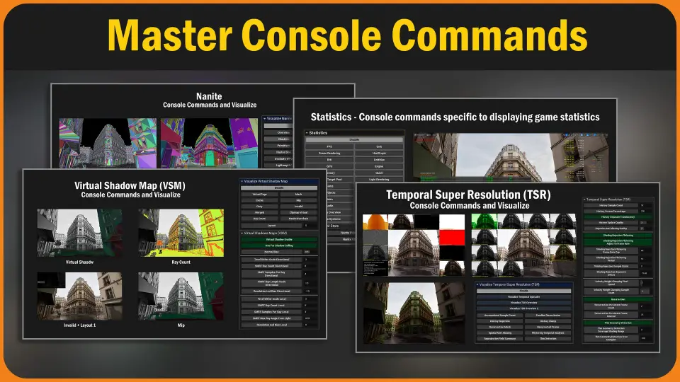Master Console Commands