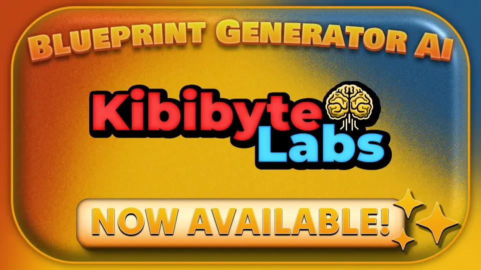 Blueprint Generator Ai - Kibibyte Labs (Engine Assistant)