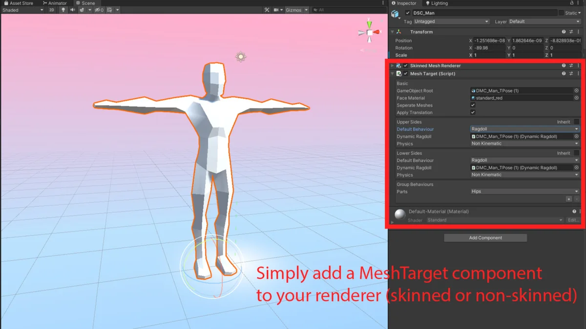 Dynamic Mesh Cutter