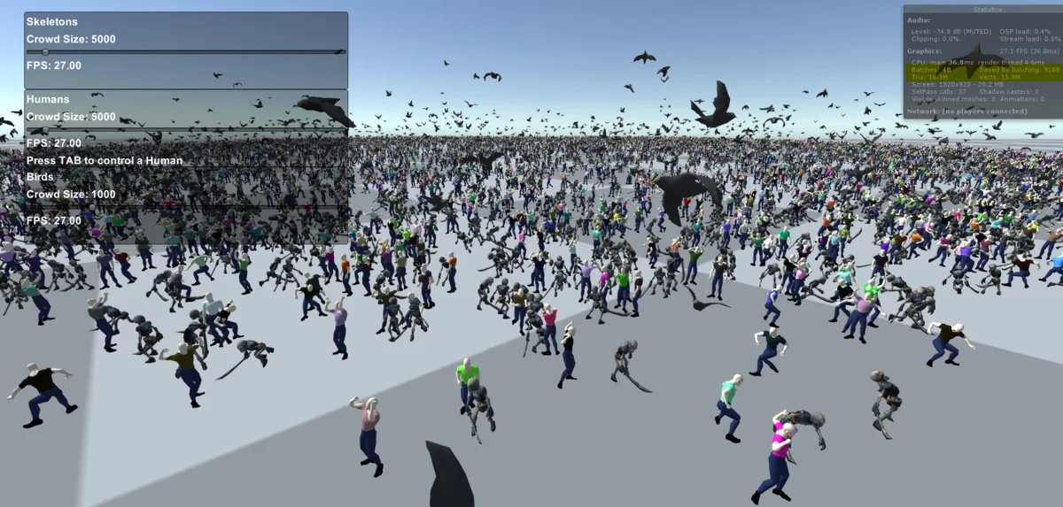 Mesh Animator - Animate massive crowds