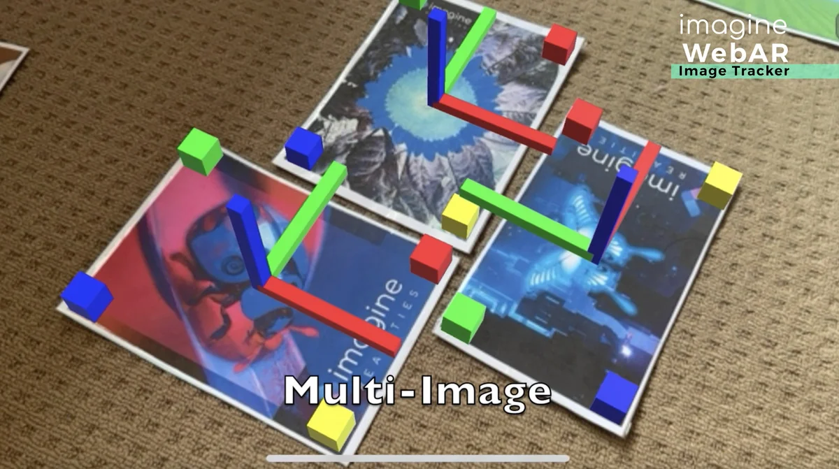 Imagine WebAR - Image Tracker