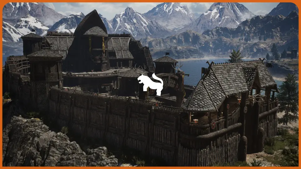 Medieval Nordic / Viking Castle Environment