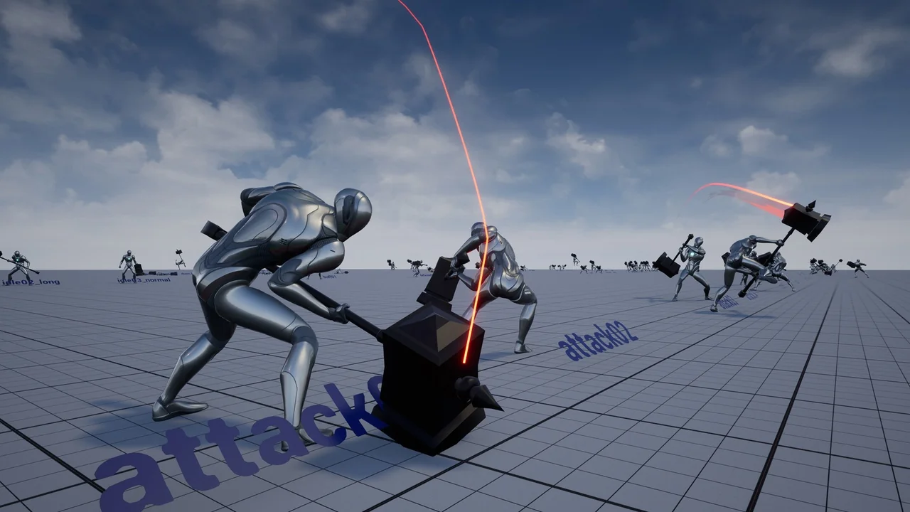 2Handed Hammer AnimSet