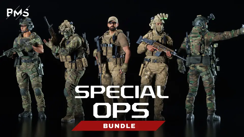 Special Ops - Modular Character Bundle