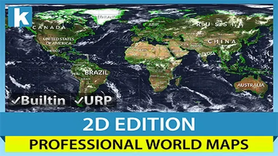 World Map 2D Edition 2