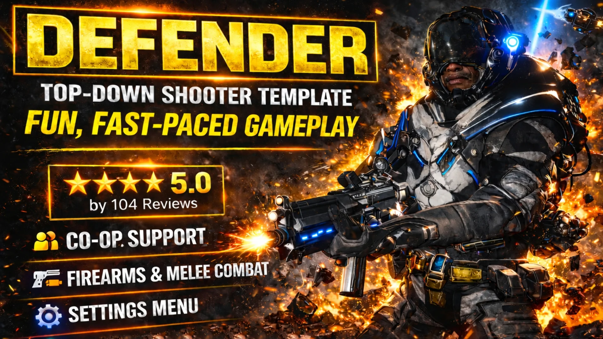 Defender: Top-Down Shooter v3.3