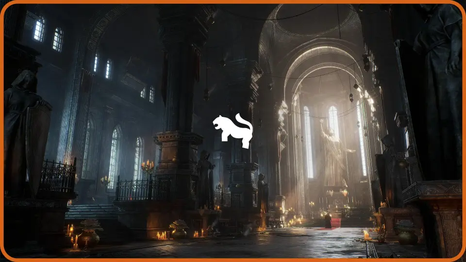 Ancient Cathedral Environment ( Ancient Cathedral Ancient Dungeon Cathedral 3D )
