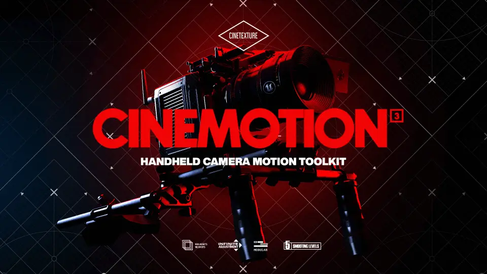 Cinemotion 3 Real Handheld Camera Motion Kit