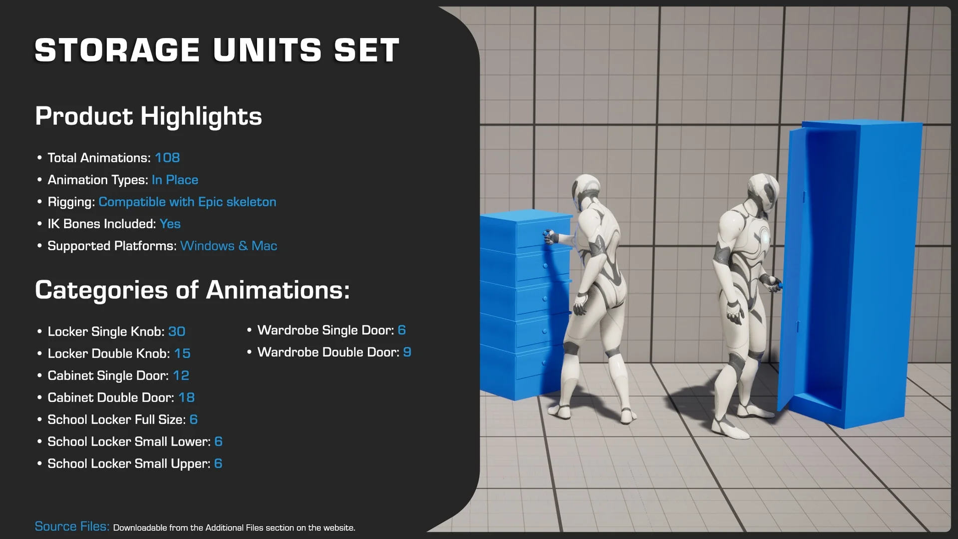 Storage Units Set