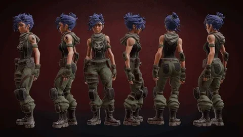 Character creation for Unreal Engine