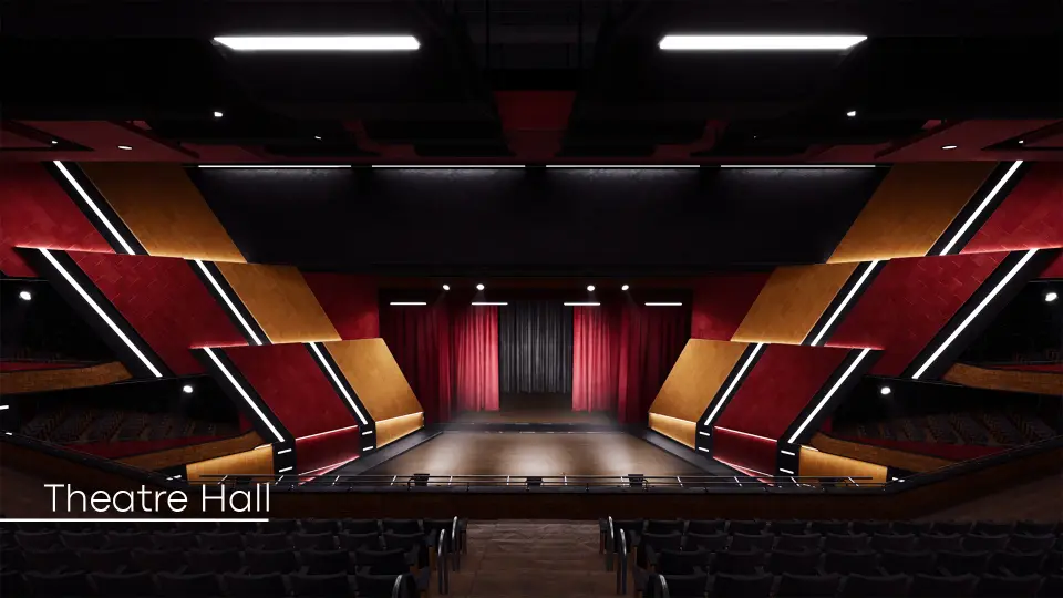 Theater Hall Environment ( Theater Concert Cinema Hall Exhibition Meeting 3d )