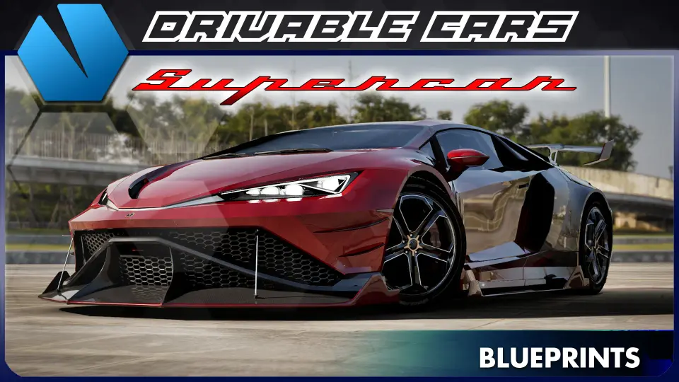 Drivable Cars: Supercar