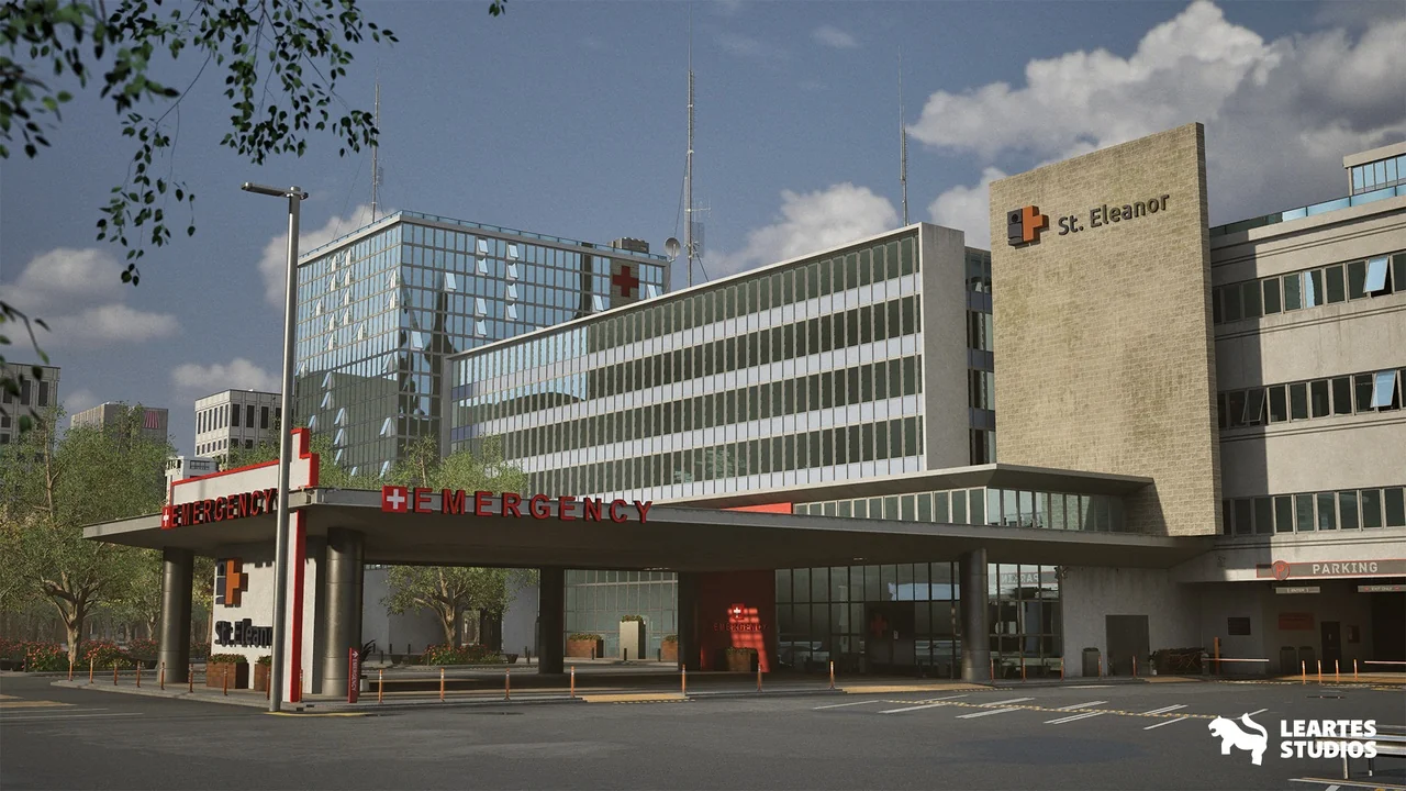 Modern Hospital Environment