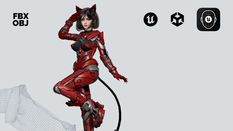 Cosmo Cat Girl