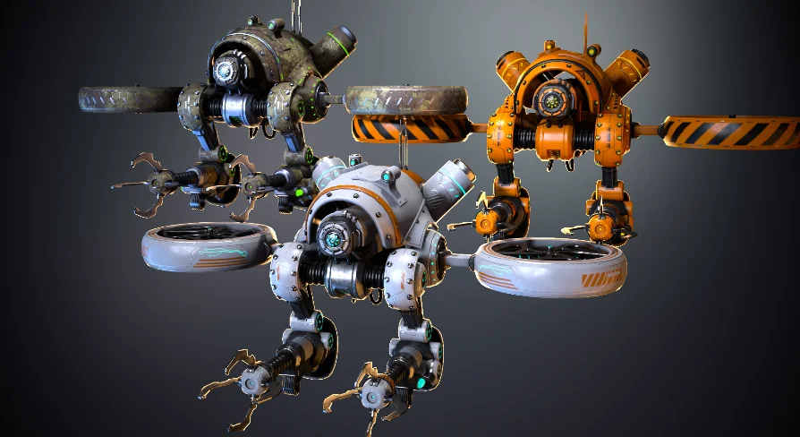 Sci-fi Drone 01