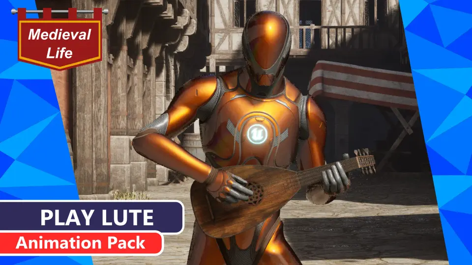 MC Play Lute Animation Pack