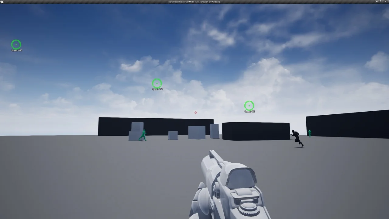 Smart Shooting - NPC & Player Projectile Target Prediction & Ballistic System