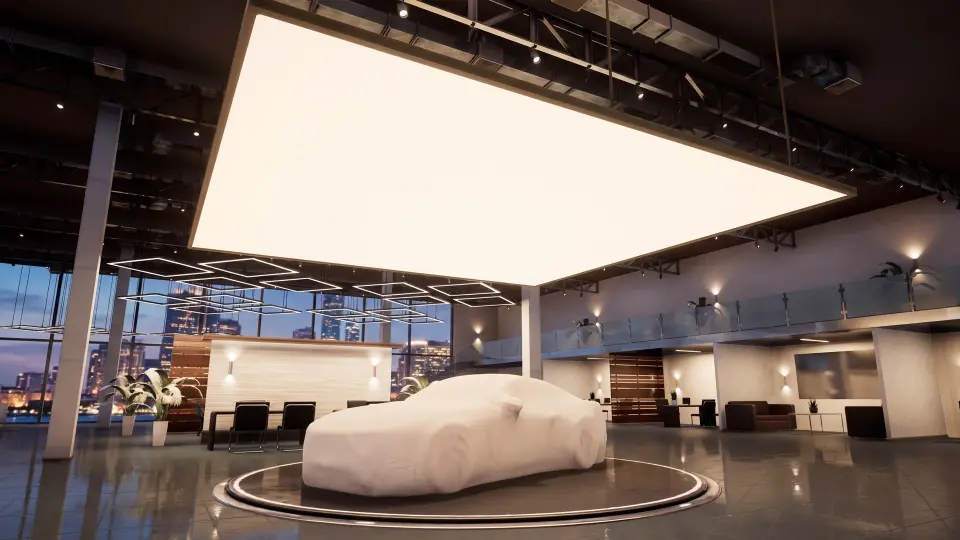 Car dealership - Showroom