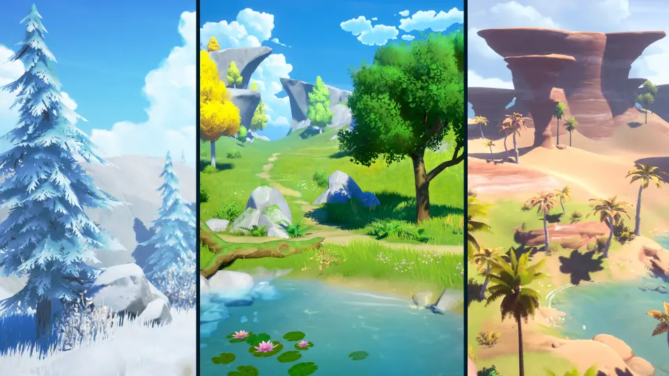 Stylized MEGA PACK | Stylized Nature Environment