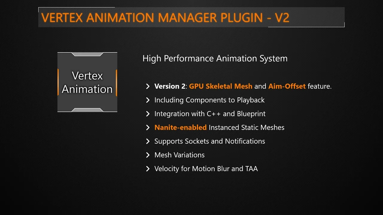 Vertex Animation Manager
