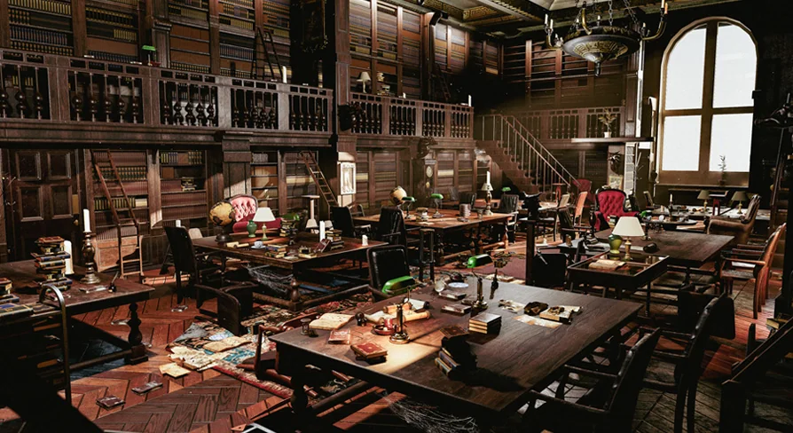 The Abandoned Library