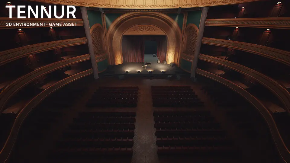 Concert Hall Interior Environment ( Concert Hall Interior Exhibition Theater )