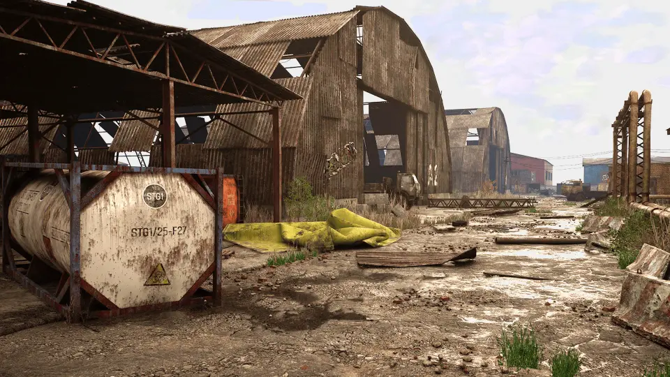 ABANDONED FACTORY / Industrial railway zone (Update V.2)