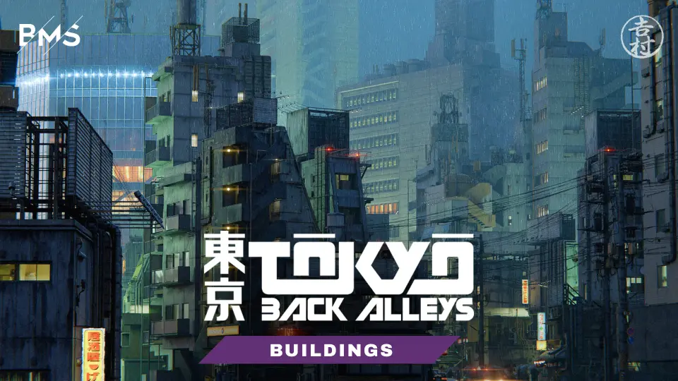 Tokyo Back Alleys - Buildings