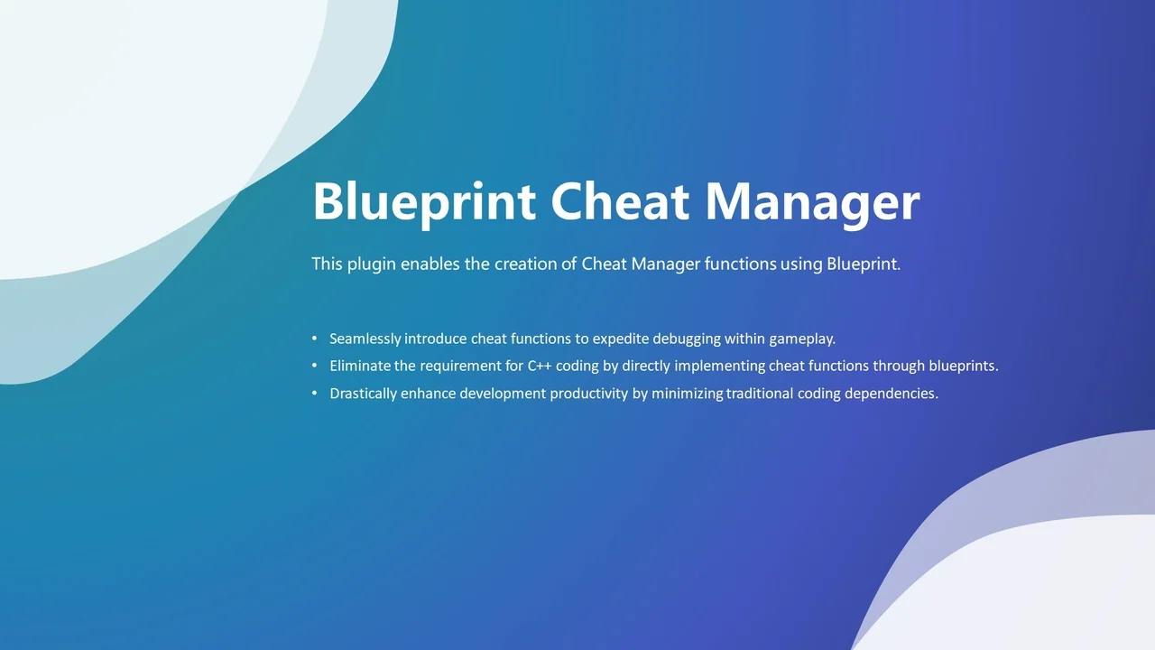 Blueprint Cheat Manager Pro
