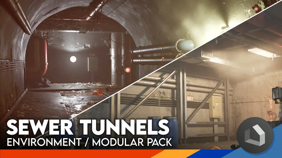 Sewer Tunnels - Modular Pack