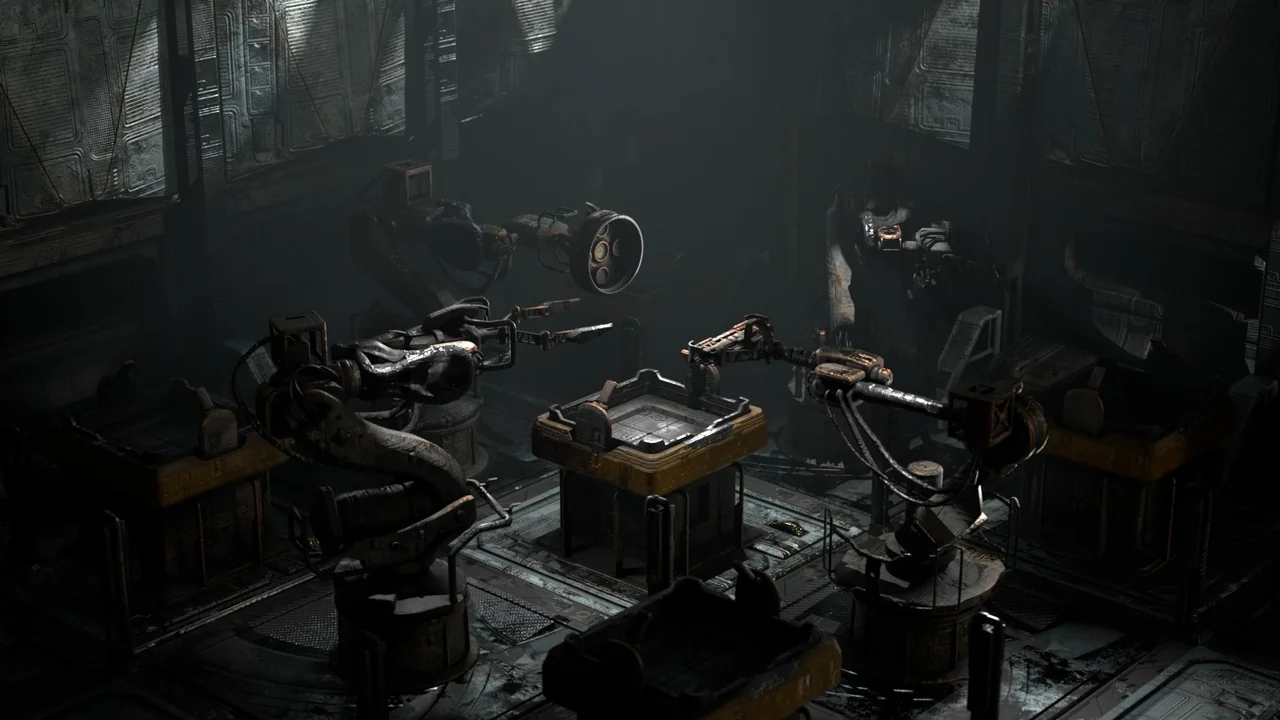 SciFi factory props
