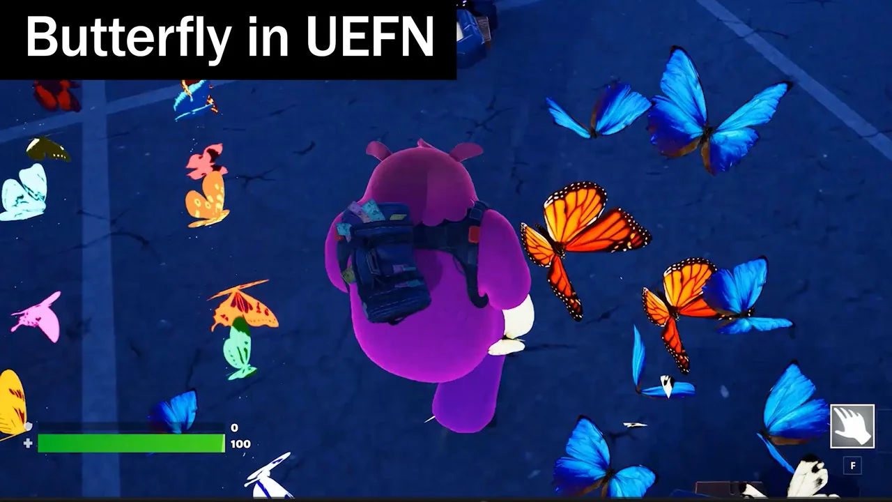 Butterfly Particles