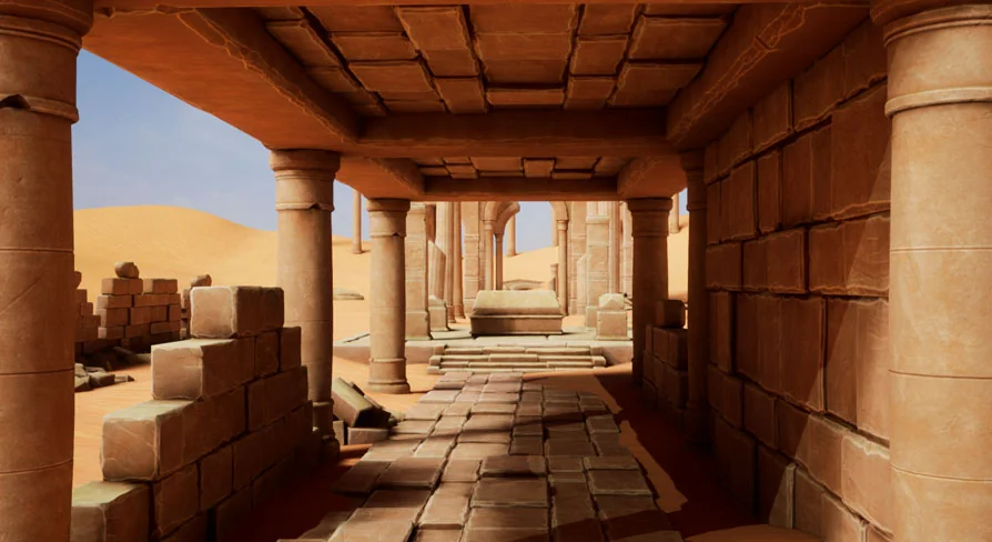 Stylized Ruins